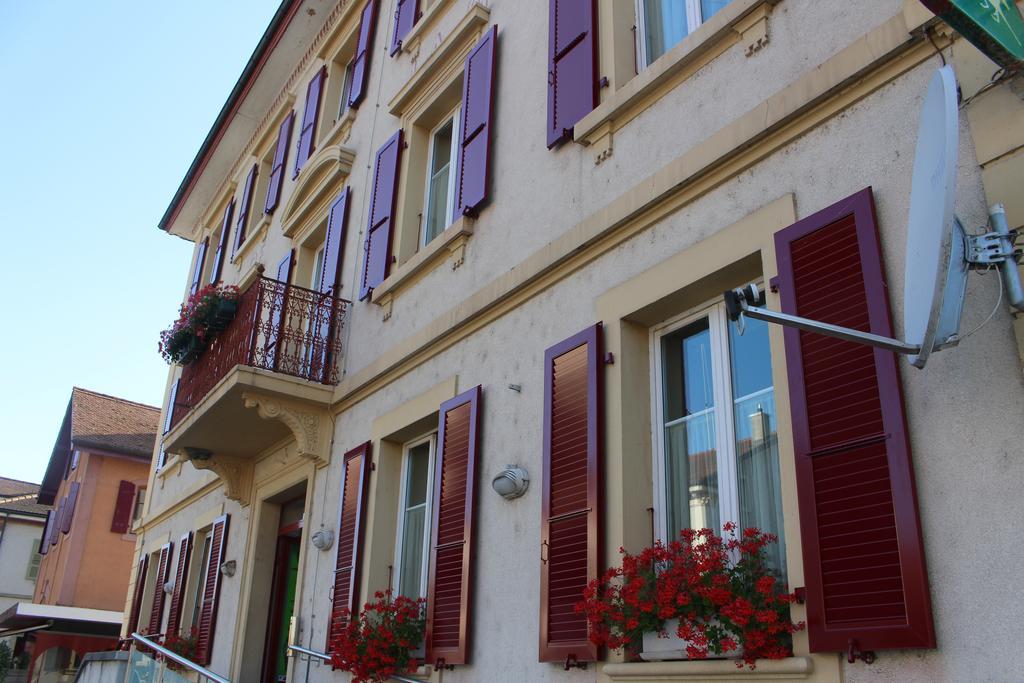 Hotel De La Gare Yvonand Luaran gambar