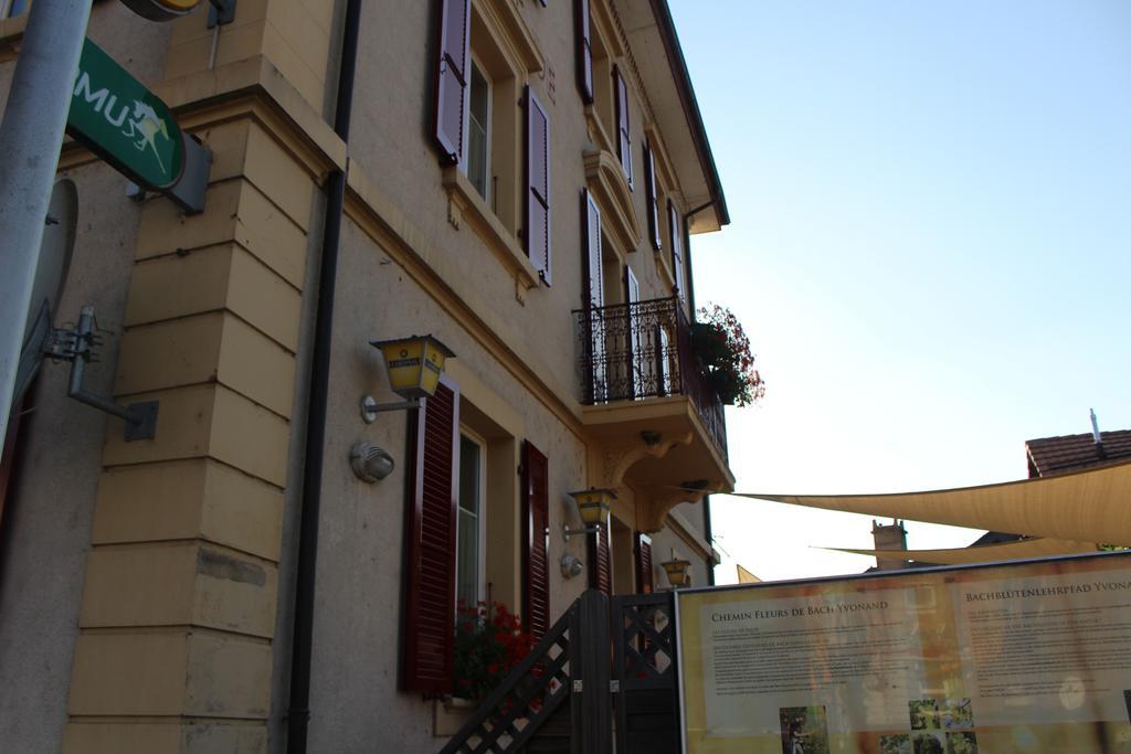 Hotel De La Gare Yvonand Luaran gambar