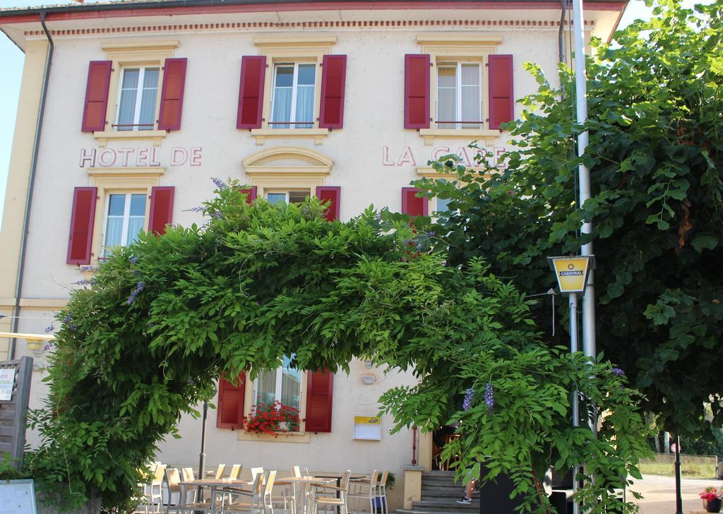 Hotel De La Gare Yvonand Luaran gambar